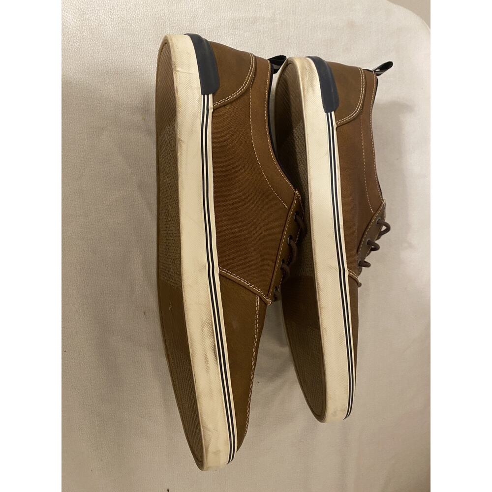 Goodfellow Co. Casual Shoes Size 13 Brown Canvas Synthetic Lace Up Comfortable - Picture 3 of 9